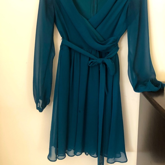 Jessica simpson chiffon mini dress size small